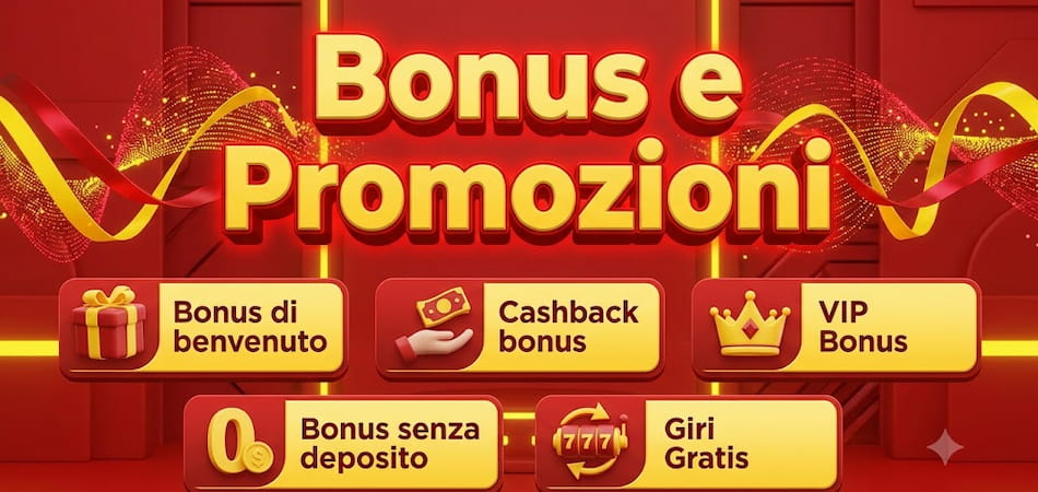 Bonus e Promozioni